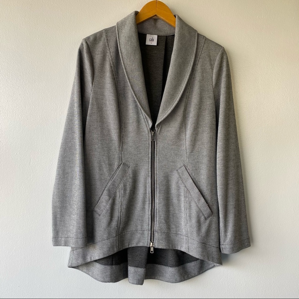 Cabi Drop Off Jacket Striped Blazer